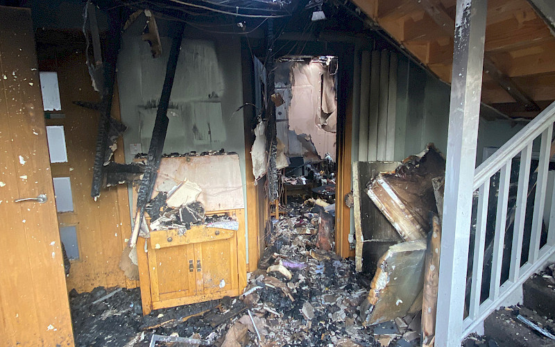 Fire Damage - Reception