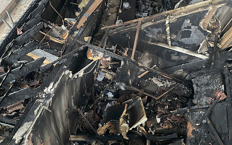 Fire Damage - Roof